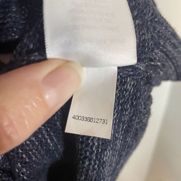 URBAN PIPELINE Men’s Size XL Navy Blue Cardigan Sweater Pockets Grandpa Hipster - Picture 7 of 9